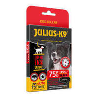 JULIUS-K9 PETFOOD Julius K-9 Dog Collar - Bolha-, kullancs riasztó (fekete) nyakörv kutyák részére (75cm)