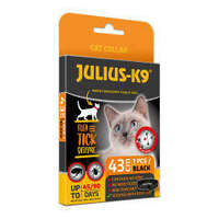 JULIUS-K9 PETFOOD Julius K-9 Cat Collar - Bolha-, kullancs riasztó (fekete) nyakörv macskák részére (43cm)