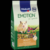 Vitakraft Vitakraft Emotion Beautiy All Ages Hamster - Teljes értékű eledel (egészséges bőr,szőr) hörcsögök részére (600g)
