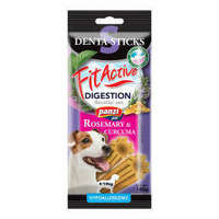 FitActive FitActive SNACK Denta-Sticks Hypoallergenic Digestion "S" - jutalomfalat (rozmaring, kurkuma) kutyák részére (140g)