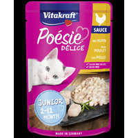 Vitakraft Vitakraft Junior Poésie Déli Sauce - nedvestáp (csirkemell) kölyök macskák részére (85g)