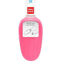 WAU DOG WAUDOG Silicone Bottle cup pet drinker - itató tál PET palackra (pink) kutyák részére (16,5x9cm)