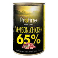 Profine Profine Pure Meat Venison&Chicken - nedves eledel (vadhús,csirke) kutyák részére (400g)