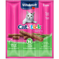 Vitakraft Vitakraft Cat Stick Mini - jutalomfalat (csirke, macskafű) macskák részére (3x6g)