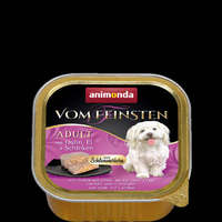 Animonda Animonda Vom Feinsten Gourmet (csirke,tojás,sonka) alutálkás - Felnőtt kutyák részére (150g)