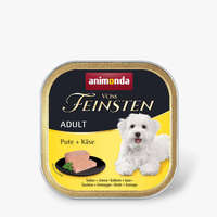 Animonda Animonda Vom Feinsten Adult (pulyka,sajt) alutálkás - Felnőtt kutyák részére (150g)
