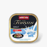 Animonda Animonda Vom Feinsten Adult mit Milkies-Sauce mit Rind in Milchsauce - nedvestáp (marha, tejszínes szósszal) macskák részére (100g)