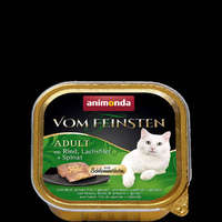 Animonda Animonda Vom Feinsten Gourmet (marha,lazacfilé,spenót) alutálkás -Felnőtt macskák részére (100g)