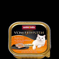 Animonda Animonda Vom Feinsten Gourmet (csirke,marha,sárgarépa) alutálkás -Felnőtt macskák részére (100g)