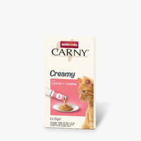 Animonda Animonda Carny Adult Creamy mit Lachs + Taurin - kiegészítő eleség (lazac,taurin) macskák részére (6x15g)