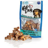 KidDog KidDog Beef steak bone dental & mobility - jutalomfalat (marhahús, kondrotin,glükozamin) kutyák részére (80g)