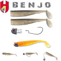 COMBO HOROG BENJO SHAD 3" 7.5cm ORANGE SHINER