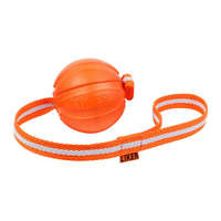 LIKER LIKER Line 5 Line - játék (labda szalaggal,narancssárga) kutyák részére (ø5cm/35cm)