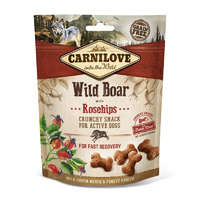 Carnilove Carnilove Dog Crunchy Snack Wild Boar & Rosehips- Vaddisznó Hússal és Csipkebogyóval 200g