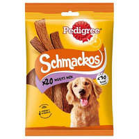 Pedigree Pedigree Schmackos Multi mix - jutalomfalat (baromfi,marha,bárány) kutyák részére (144g) 20db
