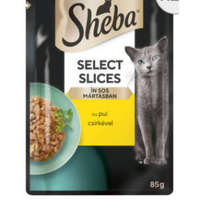 Mars-Nestlé ShebaSelect Slices Adult - Alutasakos mártásban (Csirke) felnőtt macskák részére (85g)