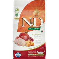 N&amp;D Grain Free N&D Cat Grain Free Pumpkin fürj ivatalanított 1,5kg