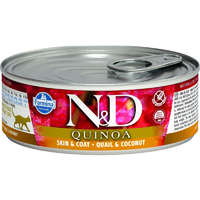 N&amp;D N&D Cat Quinoa konzerv fürj&kókusz 80g