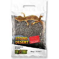 Hagen Exo-Terra Bahariya Black Stone Desert - homok (fekete,sivatagi homok) terráriumi állatok részére (5kg)