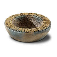 Hagen Exo-Terra Aztec Water Dish "M" - vizestál (Azték mintával) terráriumi állatok részére (13x3,8cm/120ml)
