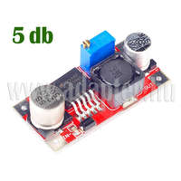 DCDC3LN 3A-es állítható kiszajú step down tápegység modul5 db-os csomagban