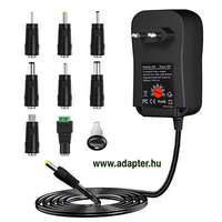 ACDCU2000 3-12 V-os, 2,5 A-es univerzális hálózati adapter