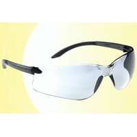 Lux Optical® Lux Optical Softilux víztiszta munkavédelmi védőszemüveg, karc- és páramentes lencse, fekete, állítható szárral 60560-as