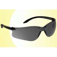 Lux Optical® Lux Optical Softilux sötét lencsés munkavédelmi védőszemüveg, karc- és páramentes lencse, fekete, állítható szárral 60563-as