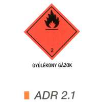  Gyúlékony gázok ADR 2.1