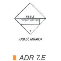  Hasadó anyag ADR 7.E