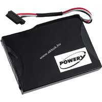 Powery Helyettesítő GPS navigáció akku Becker Traffic Assist Z250