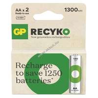 GP GP ReCyko Ni-MH akku HR6 (AA), 1300mAh 2db/csomag