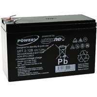 POWERY Powery ólom zselés akku szünetmenteshez APC Back-UPS BK500-GR
