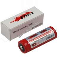 Efest Efest akku IMR 18500 V2 3.7V, 1100mAh, érintkező fejjel, védelmi elektronika nélkül