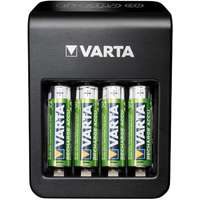Varta Varta LCD PLUG Charger Plus (AA/AAA 9V 57687) ceruza akkutöltő + 4db AA 2100mah R2U akku + USB