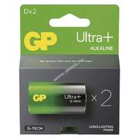 GP GP Ultra Plus alkáli elem 4020/LR20/D/Mono/góliát 2db/csomag - A készlet erejéig!