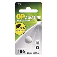 GP GP Alkáli gombelem LR43 (186) 1db/csomag - Kiárusítás! - A készlet erejéig!