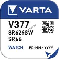 Varta Varta gombelem, óraelem V377/SR66/SR626SW 1db/csomag