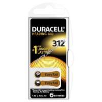 Duracell Duracell hallókészülék elem PR41 6db/csom.