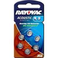 Rayovac Rayovac Acoustic Special hallókészülék elem típus PR41 6db/csom.