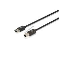 HP USB-A - USB-B/Typ A-Typ-B (USB2.0) kábel, fekete HP 1,5m - A készlet erejéig!