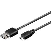 Goobay Goobay Easy High-Speed 2.0 USB kábel micro USB csatlakozóval 1m - A készlet erejéig!