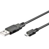 Goobay Goobay USB 2.0 kábel micro USB csatlakozóval 15cm (dupla árnyékolású) 2.0 Hi-Speed - Kiárusítás!