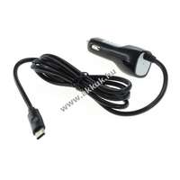 Powery Autós töltőkábel/akkutöltő/autós töltő típus C (USB-C) 1A Asus Zenfone 3 ZE552KL