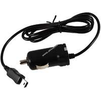 Powery Powery autós töltő beépített TMC antennával 12-24V Navigon 40 Premium mini USB-vel 1000mA