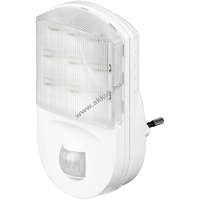 Goobay Éjszakai LED-lámpa infravörös mozgásérzékelővel 67lumen IP20 9m hatótáv 120 fokos érzékenység