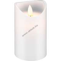 Goobay Goobay igazi viaszgyertya LED lámpával 7,5 x 12,5cm meleg fehér szín(2700K) led mécses - Kiárusítás!