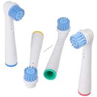 AccuCell 4db Sensitive Clean csere elektromos fogkefefej Oral-B D10, D12, D16