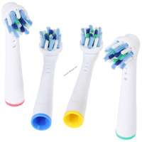 AccuCell 4db 360 Cleaning Brush csere elektromos fogkefefej Oral-B D10, D12, D16
