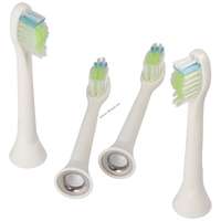 AccuCell 4db Smart Cleaning Brush 3 csere elektromos fogkefefej Philips HX3, HX6, HX8, HX9 széria